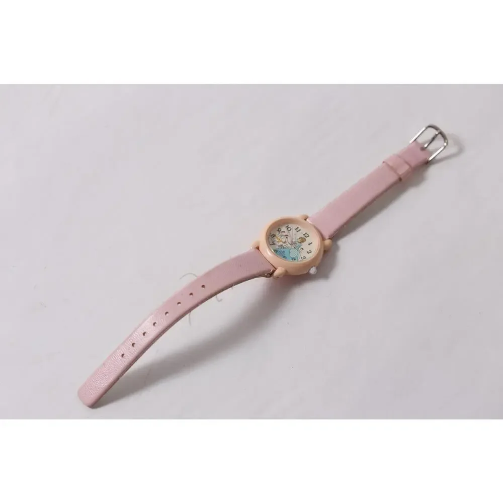 Disney Cinderella Small Pink Quartz Watch by Lorus Collectible ~ 260219-WH 1001